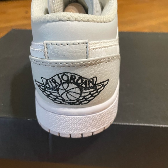 Air Jordan 1 Low “Triple White” – All-White Leather (New)